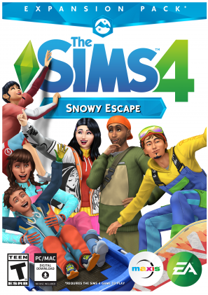 Sims 4 Snowy Escape